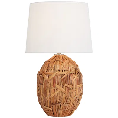 360 Lighting Nantucket 26" Natural Seagrass Modern Coastal Table Lamp