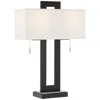 360 Lighting Neil 26" Open Rectangular Usb Table Lamp