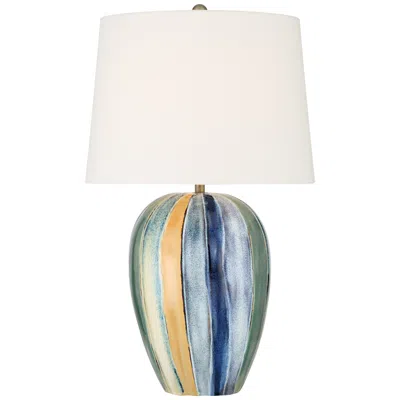 360 Lighting Orion 23" High Green Blue Yellow Multi-color Ceramic Table Lamp