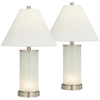 360 Lighting Randi 24" High Night Light Usb Table Lamps Set Of 2