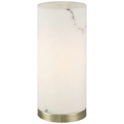360 Lighting Renier 14" High Faux Alabaster Accent Table Lamp