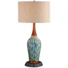 360 Lighting Rocco 30" Ceramic Lamp With Dimmable Usb Workstation Base