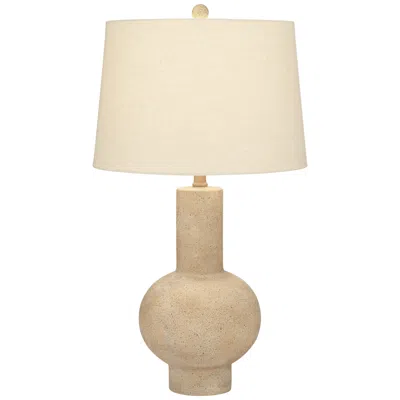 360 Lighting Sandstone 27" Modern Gourd Table Lamp