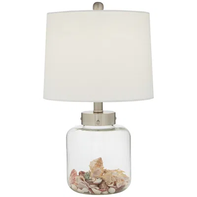 360 Lighting Sea Star 20 1/2" High Clear Glass Fillable Accent Lamp With Dimmer