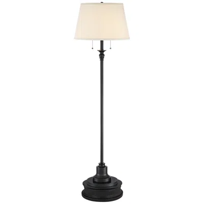 360 Lighting Spenser Oiled Bronze Traditional 2-light Floor Lamp With Riser