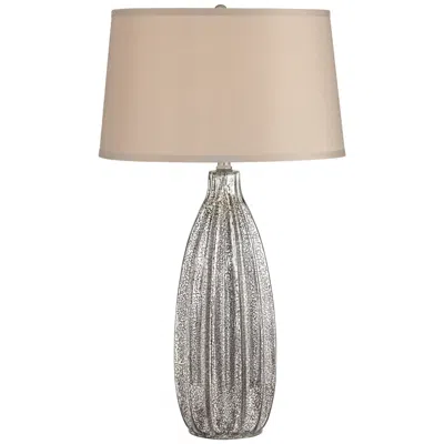 360 Lighting Stella 30" High Fluted Mercury Glass Table Lamp