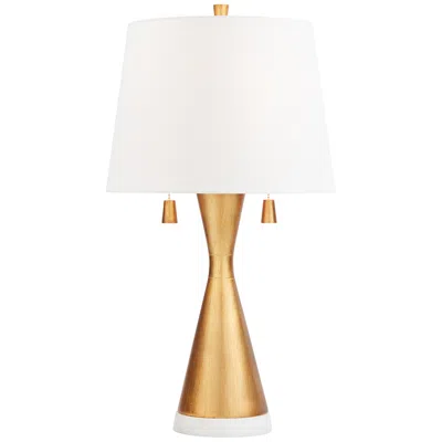 360 Lighting Sterling 27 3/4" High Marble And Gold Modern Table Lamp