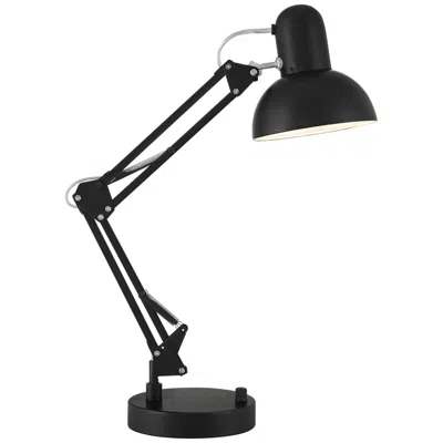 360 Lighting Wyatt Black Finish Adjustable Height Architect Usb Desk Lamp
