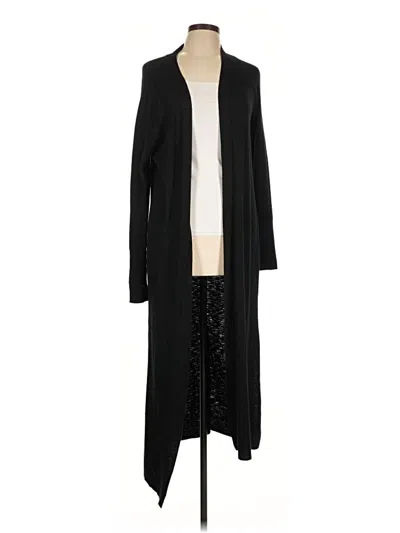Pre-owned 360 Sweater Cardigan Sweater In Black