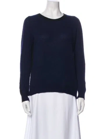 Pre-owned 360 Sweater Cashmere Scoop Neck Sweater In Multi