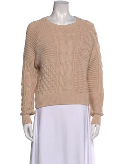 Pre-owned 360 Sweater Crew Neck Sweater In Neutral