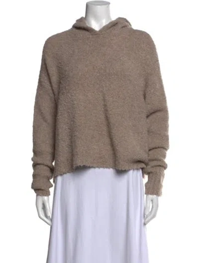 Pre-owned 360 Sweater Crew Neck Sweater In Neutrals