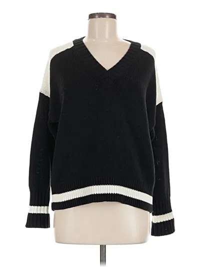 Pre-owned 360 Sweater Pullover Sweater In Black