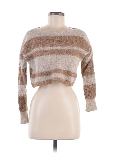 Pre-owned 360 Sweater Pullover Sweater In Brown