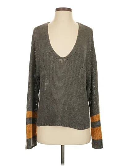 Pre-owned 360 Sweater Pullover Sweater In Gray