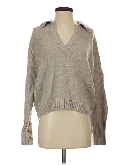 Pre-owned 360 Sweater Pullover Sweater In Gray