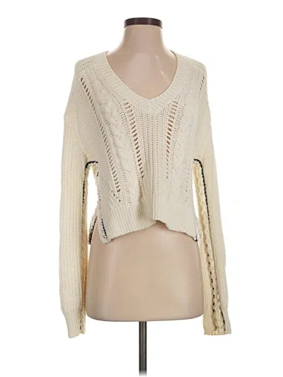 Pre-owned 360 Sweater Pullover Sweater In Ivory