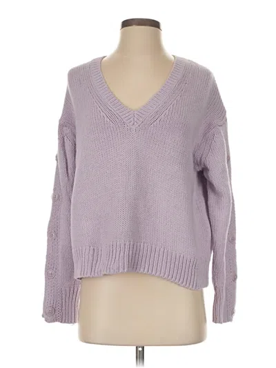 Pre-owned 360 Sweater Pullover Sweater In Purple