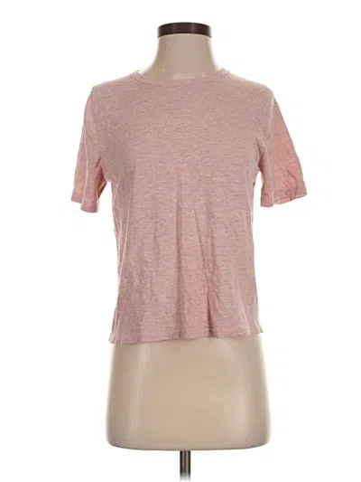 Pre-owned 360 Sweater Short Sleeve T-shirt In Pink