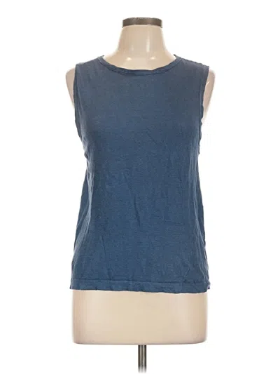 Pre-owned 360 Sweater Sleeveless T-shirt In Blue