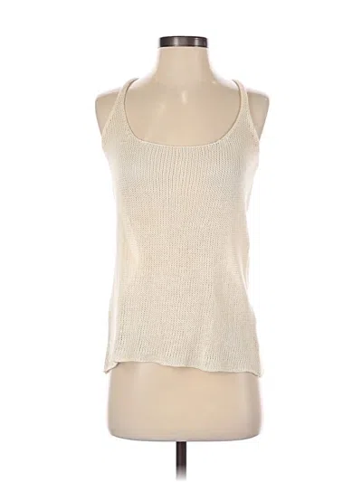 Pre-owned 360 Sweater Sweater Vest In Ivory