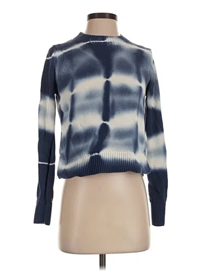 Pre-owned 360 Sweater Turtleneck Sweater In Blue
