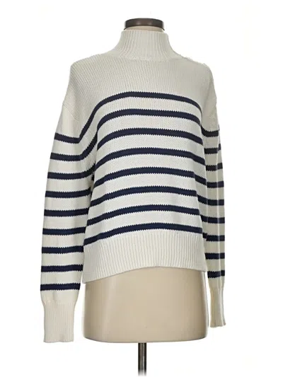 Pre-owned 360 Sweater Turtleneck Sweater In Ivory