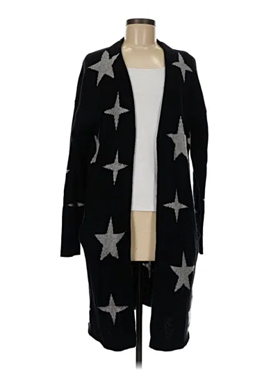 Pre-owned 360 Sweater Wool Cardigan Sweater In Black
