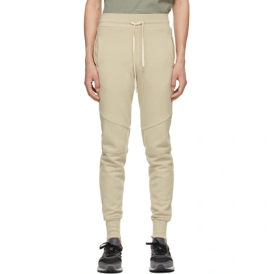 John Elliott Beige Escobar Lounge Trousers In Green