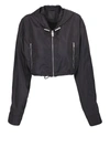 GIVENCHY GIVENCHY CROPPED HOODED WINDBREAKER
