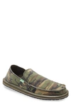 Sanuk Slip-on Sneaker In Woodland Camp
