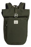 Osprey Arcane Roll Top Backpack In Haybale Green