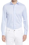 Corneliani Plain Long-sleeve Shirt In Blue