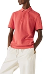 Lacoste Paris Regular Fit Stretch Polo In Crater