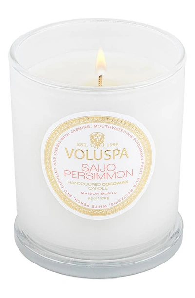 Voluspa Saijo Persimmon Classic Candle