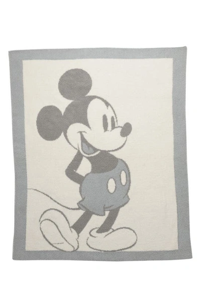 Barefoot Dreamsr Barefoot Dreams Cozychic™ Disney Mickey/minnie Mouse Blanket In Ocean Multi