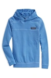 Vineyard Vines Kids' Saltwater Hoodie In Tide Blue