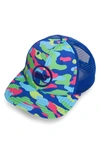 VINEYARD VINES KIDS' CAMO TRUCKER CAP,3F001066