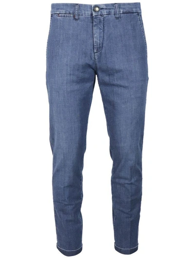Fay Men's Blue Other Materials Trousers