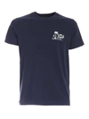 MC2 SAINT BARTH MC2 SAINT BARTH MEN'S BLUE COTTON T-SHIRT,TSHIRTMANEBPT61 L