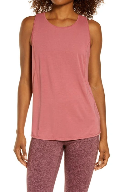Zella Energy Tank In Pink Mauve