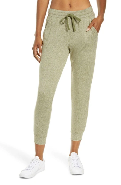 Zella Restore Soft Pocket Joggers In Olive Branch
