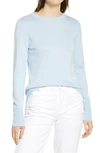 Halogenr Halogen Crewneck Sweater In Blue Cashmere