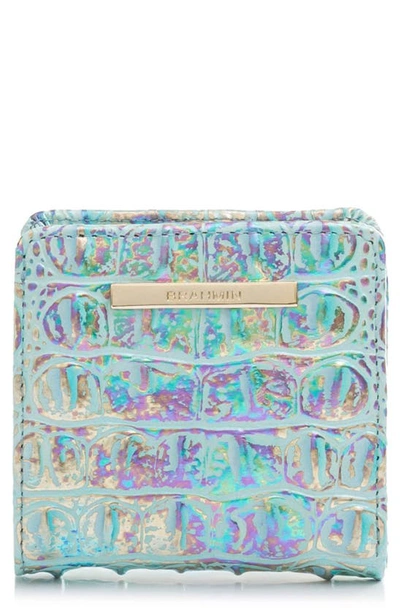 Brahmin Jane Croc Embossed Leather Wallet In Wonderland Melbourne