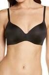 Dkny Litewear Spacer T-shirt Bra Dk4001 In Black