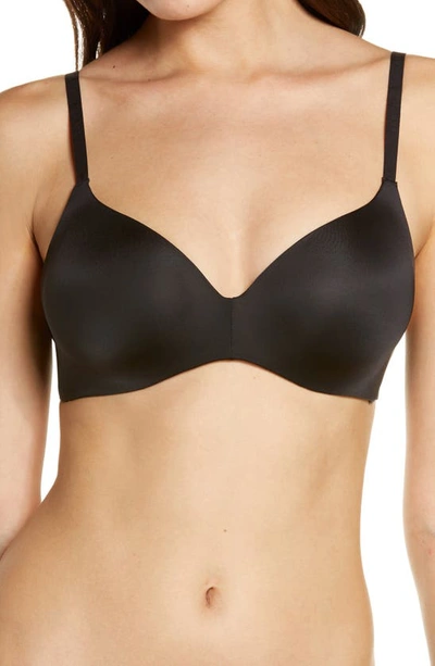 Dkny Litewear Wire-free T-shirt Bra In Black