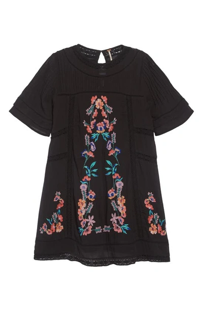 free people perfectly victorian embroidered mini dress Free People Dresses | Nwt Free People Perfectly Victorian Mini Dress | Color: Black | Size: S