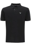 BARBOUR BARBOUR PIQUET LOGO EMBROIDERED POLO SHIRT