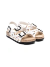 MOA MICKEY MOUSE-PRINT SANDALS