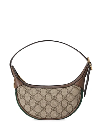 Gucci Ophidia Gg Mini Bag In Neutrals ,brown
